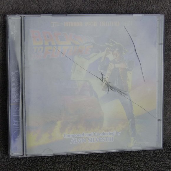 Back To The Future 2 CD Original Movie Soundtrack Alan Silvestri Intrada Special - Picture 13 of 14